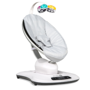 4MOMS MamaRoo Plush Lamamistool-kiik beebile 4.0 Silver